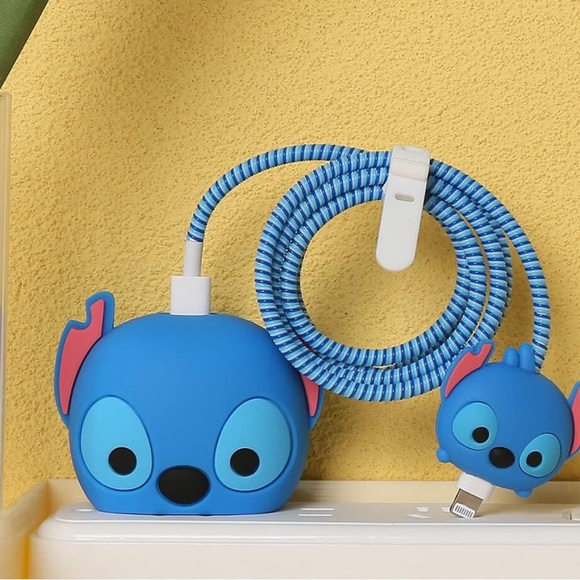 Stitch Series Fast Charger Protector iPhone 18W 20W iPhone 14 13 12 11 Pro Max - Picture 4 of 9